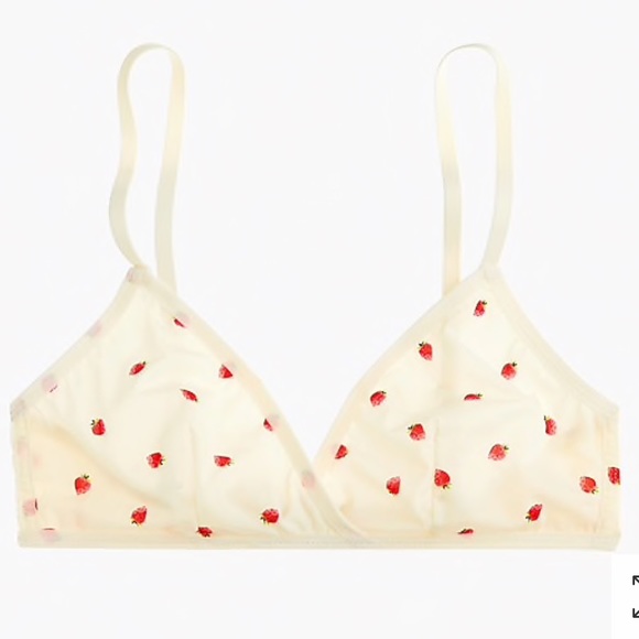 strawberry bralette